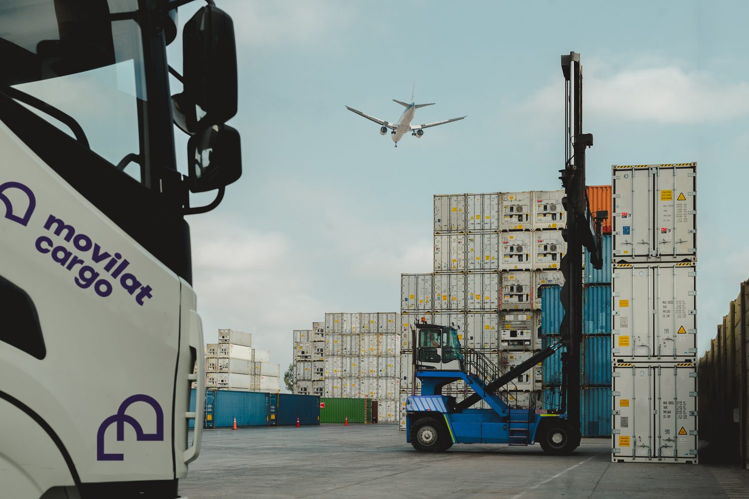 Operación multimodal Movilat Cargo